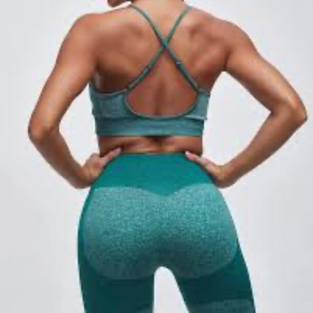 Aqua leggings *** NEVER WORN!!!!****